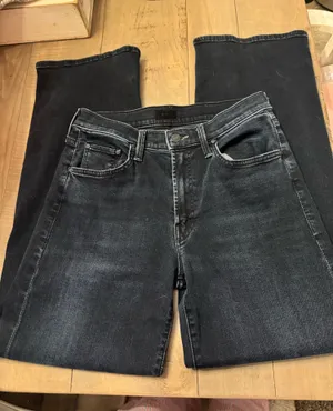 MOTHER Size 26 Dark Denim Jeans Mid Rise Rambler Ankle thumbnail 1