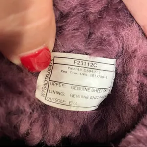 UGG Classic short boots in Aster‎ purple women’s size 8 suede sheepskin Sherpa thumbnail 8