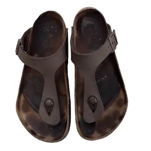 Birkenstock Women's Gizeh Mocha Brown Birko-Flor Thong Sandals Size‎ EU 38 US 7 thumbnail 4