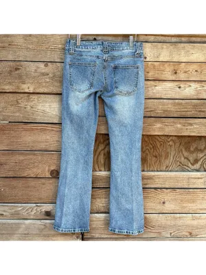 J.Galt Light Wash Bootcut Jeans | S Blue thumbnail 3