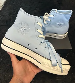 CONVERSE Ctas Lift Hi top blue lace up shoes sneakers women’s 9 new in box thumbnail 1