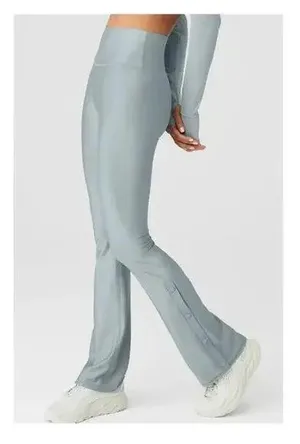 Alo Cosmic grey airlift high-waist game changer legging thumbnail 1