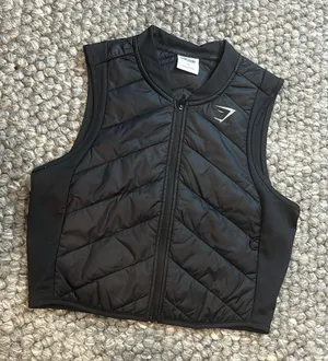 Gymshark Speed Gilet - Black Size Small thumbnail 1