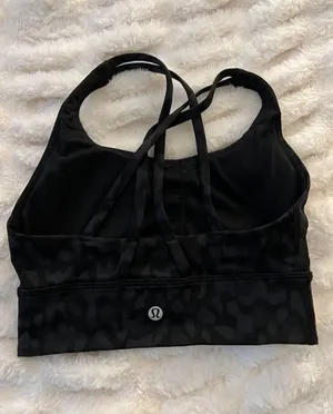 Lululemon Black Sports Bra thumbnail 2