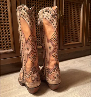Dan Post Cowboy Boots Vintage thumbnail 2
