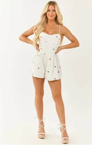 Lime Lush Romper thumbnail 1