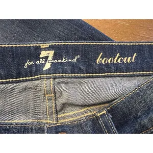 7 For All Mankind Women's Bootcut Jeans Size 27 thumbnail 5