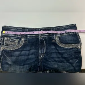 Rock Revival Women'S Jen Straight Leg Jeans Size 29‎ thumbnail 13
