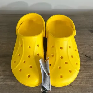 CROCS NEW Unisex Ralen Yellow Clog Size 8 or 10 #B1866 thumbnail 2