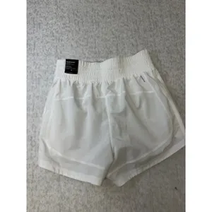 Adidas Pacer‎ Shorts Womens XS White High Rise 3 Inch Inseam AEROREADY NWT thumbnail 3