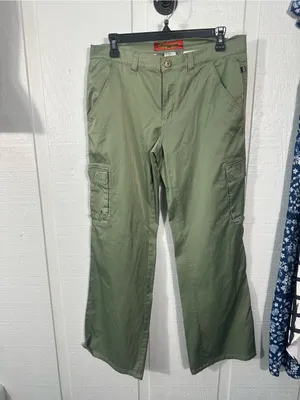 BoomBoom Green Utility Pants Size 11/12 EUC thumbnail 2