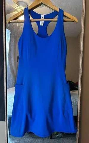 NWT Tennis Prep Courtside Utility Bra Dress with Shorts Size XS. thumbnail 1