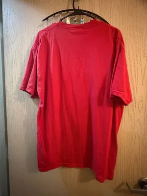 Comfort Colors Baseball Bow Graphic Tee – Red – XL thumbnail 3