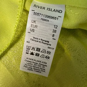 River‎ Island citrus satin tube top Keyhole neck Size US 8 thumbnail 6