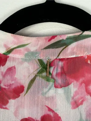 Misa Los Angeles Floral Ruffle Ilona Midi Dress Women’s Sz M thumbnail 10