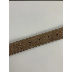 Lucky Brand Studded Leather Belt Women’s L Brown Brass Tone Buckle Boho Western thumbnail 8