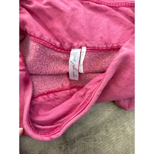 Out From Under Urban‎ Outfitters Mineral Wash Flare Sweatpants - Pink thumbnail 2