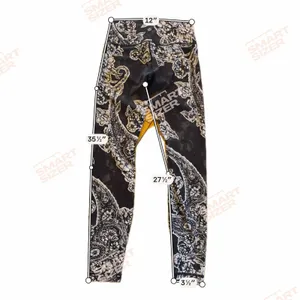 lululemon Wunder Under High-Rise Leggings Womens Size 6 Black Floral thumbnail 5