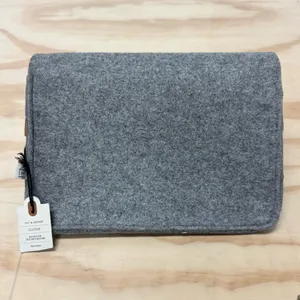 NWT HEARTH & HAND | Hearth & Hand with‎ Magnolia Clutch Heather Gray thumbnail 2