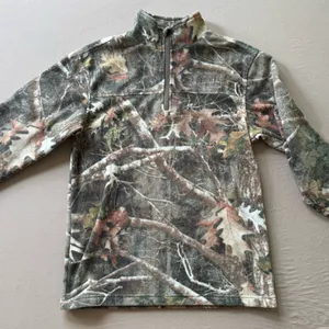 RedHead Camo Quarter-Zip Fleece Sweatshirt thumbnail 3