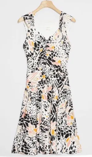 Anthropologie Ramona Printed Jersey Dress Small New Tags thumbnail 1
