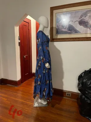 NWT free people morning glory maxi dress M thumbnail 7