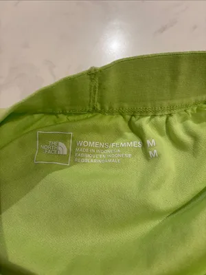 The North Face Lime Green Active Shorts thumbnail 3