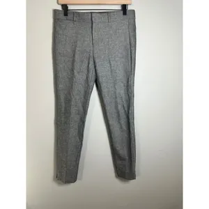 Banana Republic Sloan Slim Ankle Gray Stretch Dress‎ Pants 4 Business Casual thumbnail 3