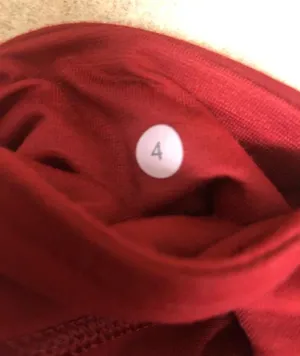 Lululemon Red Full Length  Leggings thumbnail 5