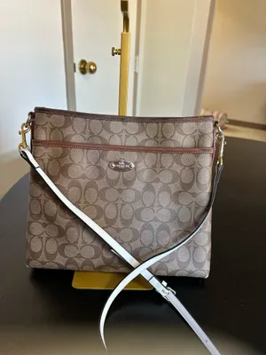 Coach Signature File Crossbody Bag F34938 thumbnail 2