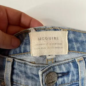 McGuire Raw Edge Hem Jeans Size 25‎ thumbnail 3