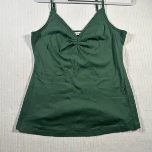 Victoria’s Secret Women’s Green Cami Tank Top Size Large Adjustable Straps thumbnail 2
