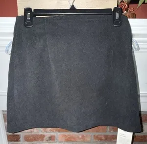 NWT Halara Corduroy Skirt Womens Large Bamboo Green Stretch Miniskirt thumbnail 3