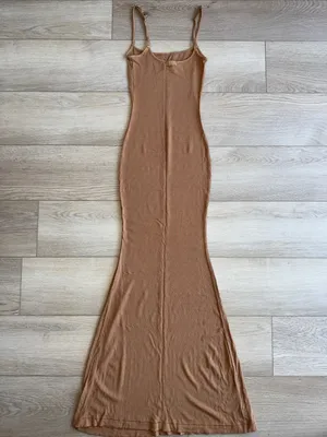 Skims Soft Lounge Long Slip Dress thumbnail 6