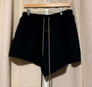 Essentials Black Athletic Drawstring Women's Shorts thumbnail 1