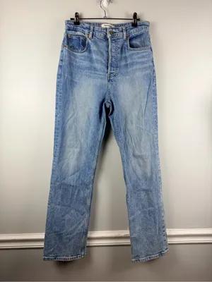 Reformation Cynthia Stretch High Rise Straight Jeans in Manitoba size 29 thumbnail 3