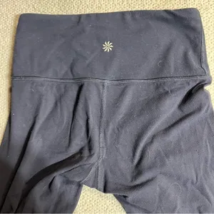 Women’s Navy Blue High Rise Active Leggings XXS EUC thumbnail 6