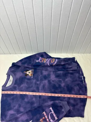 Walt Disney World 50th Anniversary Tie-Dye‎ Spirit Jersey Purple Size S thumbnail 10