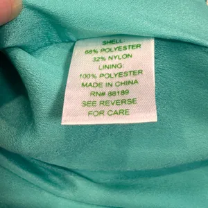 Lilly‎ Pulitzer Helene Lace Sheath Dress V Neck 3/4 Sleeve Turquoise Size 0 thumbnail 6
