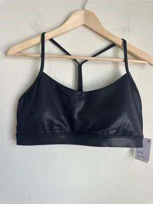 NWT Lululemon Flow Y Bra in Nulu Shine thumbnail 4