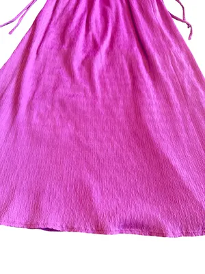 Taylor Sleeveless Maxi Dress Orchid Purple Side-Slit Pockets Size XS Women's thumbnail 5