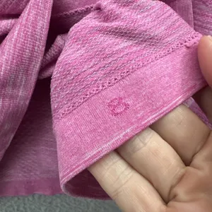 Lululemon Swiftly Long Sleeve Shirt Pink‎ Athletic Athleisure Running Women's 8 thumbnail 6