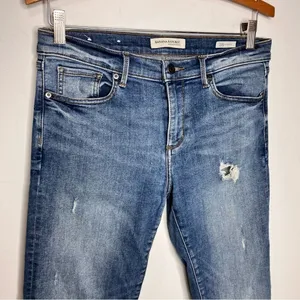 Banana Republic distressed straight Jeans‎ size 28 thumbnail 2