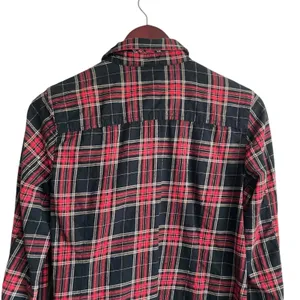 Tommy Hilfiger Women Dark Academia Preppy Plaid Button Down Shirt S Red Heritage thumbnail 4