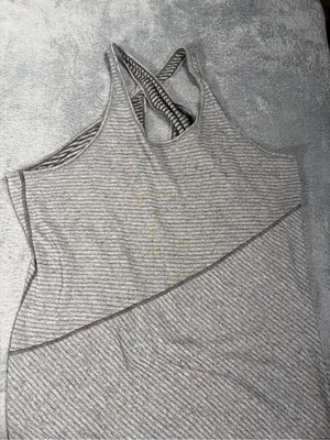North face Striped Gray Tank Top XL thumbnail 2