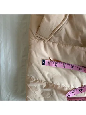 Women's DAMAGE Faux Fur Lined Hooded Zip Coat Size Large #260251 thumbnail 7