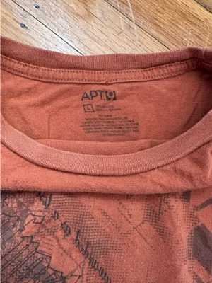 Apt. 9 Rust Graphic Tee thumbnail 4