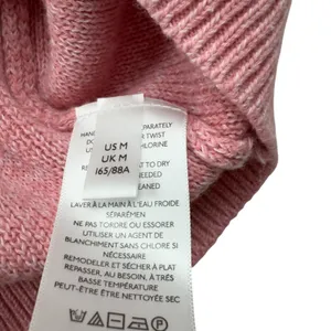 BDG Urban Outfitters Women's MEDIUM Renna Pink Long Sleeve Rugby Sweater Prep thumbnail 10