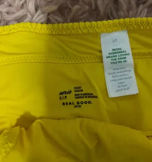 Aerie yellow bikini set thumbnail 2