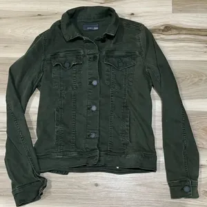 Articles of Society Green Vegas Jean Jacket Women’s XS thumbnail 1